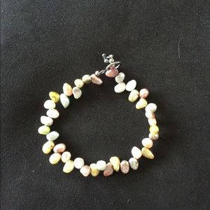 Freshwater pearls bracelet from Peru